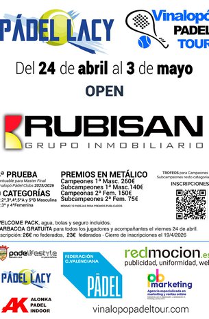 VIII PRUEBA CIRCUITO VPT OPEN RUBISAN