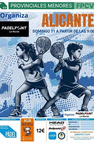PROVINCIAL DE MENORES PADEL POINT LA NUCIA